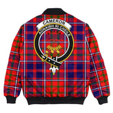 Clan Cameron of Lochiel Modern Tartan Crest Bomber Jacket LB97 Cameron of Lochiel Modern Tartan Tartan Bomber Jacket